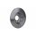 2 Brake Discs full Ø 68 mm 13 mm HELLA suitable for e.g. AUDI 80