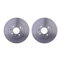 2 Brake Discs internally ventilated Ø 64.2 mm 21...