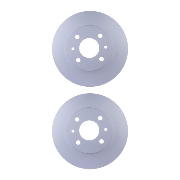 2 Bremsscheiben voll Ø 59 mm 11 mm HELLA passend für u.a. FIAT TIPO