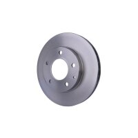 2 Brake Discs internally ventilated Ø 72 mm 24 mm HELLA for e.g. MAZDA 626