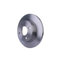 2 Brake Discs full Ø 59 mm 12 mm HELLA suitable for NISSAN MICRA