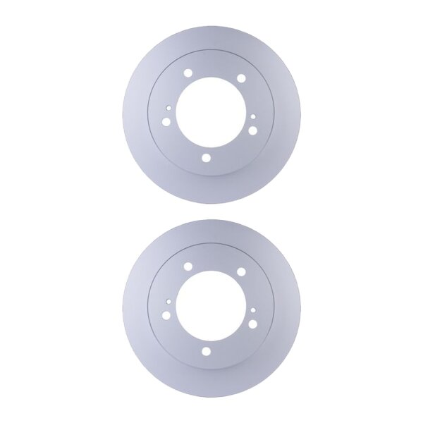 2 Brake Discs full Ø 107 mm 10 mm HELLA suitable for SUZUKI VITARA and others