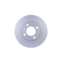 2 Brake Discs full Ø 65 mm 10 mm HELLA suitable...