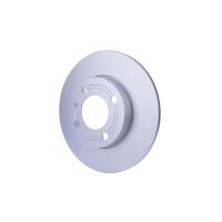 2 Brake Discs full Ø 65 mm 10 mm HELLA suitable for e.g. VW POLO