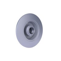 2 Bremsscheiben voll Ø 45,2 mm 10 mm HELLA passend für u.a. AUDI A4