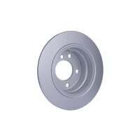 2 Brake Discs full Ø 75 mm 10 mm HELLA suitable for BMW 3 Series