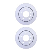 2 Brake Discs externally ventilated Ø 75 mm 19 mm...