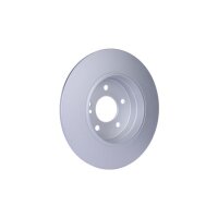 2 Brake Discs full Ø 67 mm 10 mm HELLA suitable for e.g. MB C-CLASS