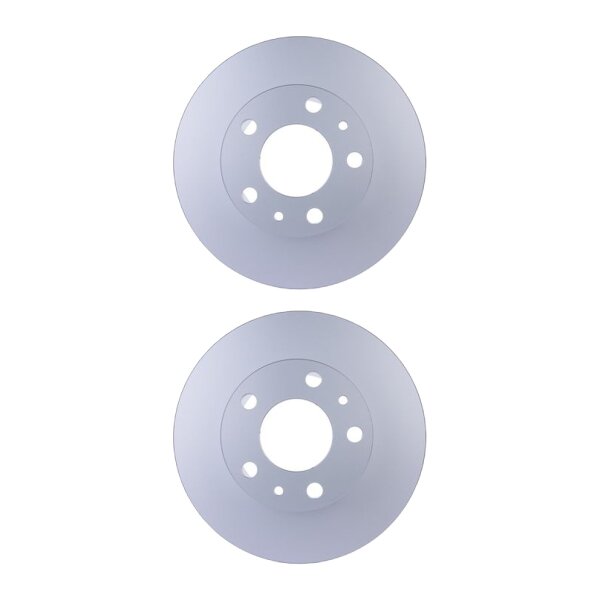 2 Brake Discs full Ø 73 mm 18 mm HELLA suitable for e.g. FIAT DUCATO