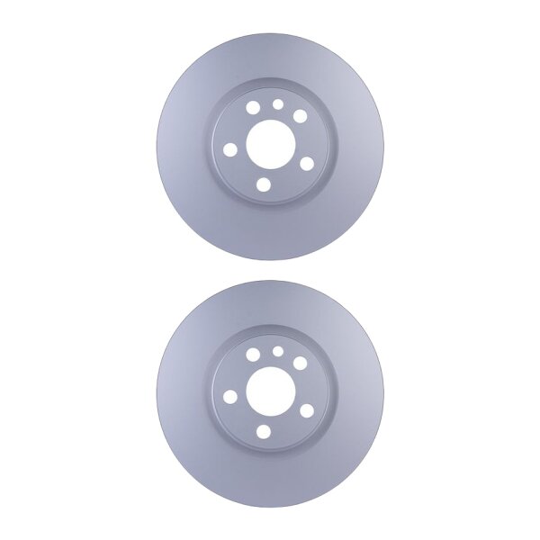 2 Brake Discs internally ventilated Ø 59 mm 26 mm HELLA for CITROËN JUMPY