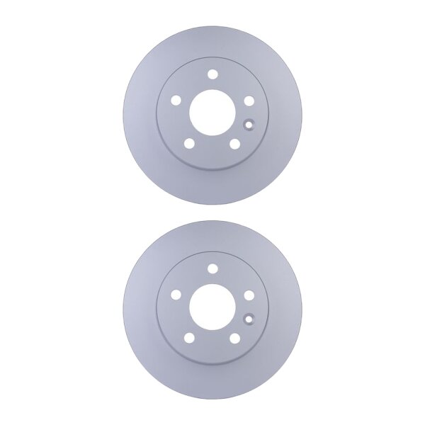2 Brake Discs internally ventilated Ø 67 mm 22 mm HELLA for e.g. MB VITO