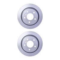 2 Brake Discs externally ventilated Ø 75 mm 20 mm...