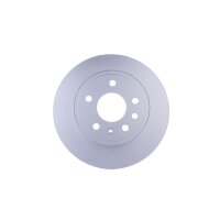 2 Brake Discs full Ø 65.5 mm 9.9 mm HELLA suitable...