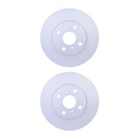 2 Brake Discs internally ventilated Ø 55 mm 22 mm...