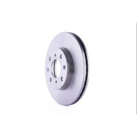 2 Brake Discs internally ventilated Ø 61 mm 21 mm HELLA for HONDA CIVIC