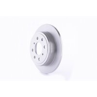 2 Brake Discs full Ø 61.1 mm 9 mm HELLA suitable for e.g. HONDA JAZZ