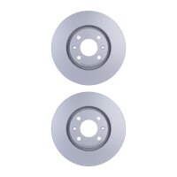 2 Brake Discs externally ventilated Ø 66 mm 26 mm...