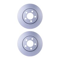 2 Brake Discs externally ventilated Ø 65 mm 22 mm...