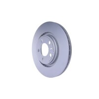 2 Brake Discs externally ventilated Ø 65 mm 22 mm HELLA for e.g. VW GOLF