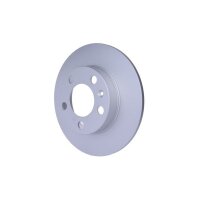 2 Brake Discs full Ø 65 mm 9 mm HELLA suitable for e.g. SEAT IBIZA