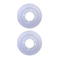 2 Brake Discs full Ø 90 mm 10 mm HELLA suitable...