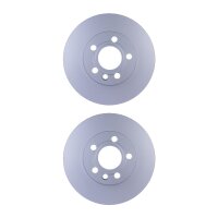 2 Brake Discs ventilated Ø 68.2 mm 24 mm HELLA for...