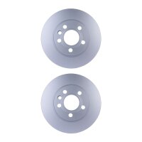 2 Brake Discs full Ø 68.2 mm 12 mm HELLA suitable...