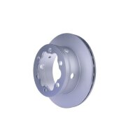 2 Brake Discs internally ventilated Ø 120.2 mm 22 mm HELLA for e.g. MB SPRINTER