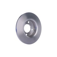 2 Brake Discs full Ø 62 mm 12.8 mm HELLA suitable for e.g. SKODA FAVORIT