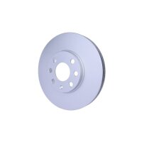 2 Brake Discs internally ventilated Ø 60 mm 24 mm HELLA for e.g. OPEL ASTRA