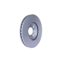 2 Brake Discs internally ventilated Ø 60 mm 24 mm HELLA for e.g. OPEL ASTRA