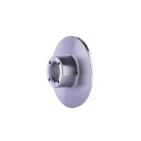 2 Brake Discs full Ø 55.6 mm 9.6 mm HELLA suitable for e.g. AUSTIN MINI II