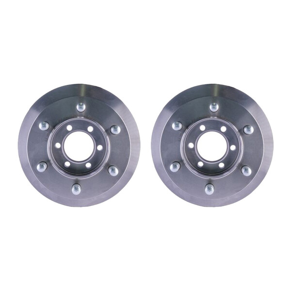 2 Brake Discs full Ø 68 mm 22 mm HELLA suitable for e.g. IVECO DAILY