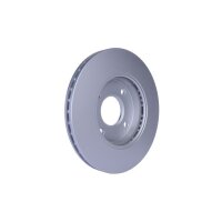 2 Brake Discs internally ventilated Ø 63.6 mm 22 mm HELLA for FORD FOCUS