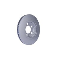 2 Brake Discs externally ventilated Ø 65 mm 22 mm HELLA for e.g. VW GOLF