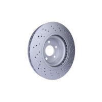 2 Brake Discs internally ventilated Ø 67 mm 32 mm HELLA for e.g. MB S-CLASS