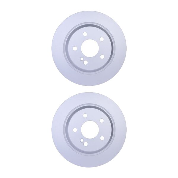 2 Brake Discs internally ventilated Ø 67 mm 22 mm HELLA for e.g. MB S-CLASS