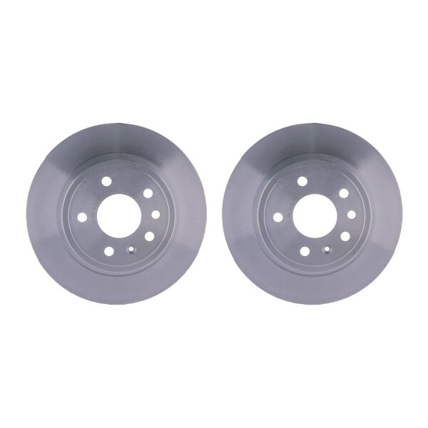 2 Brake Discs full Ø 65.5 mm 10 mm HELLA suitable for e.g. SAAB 9-5