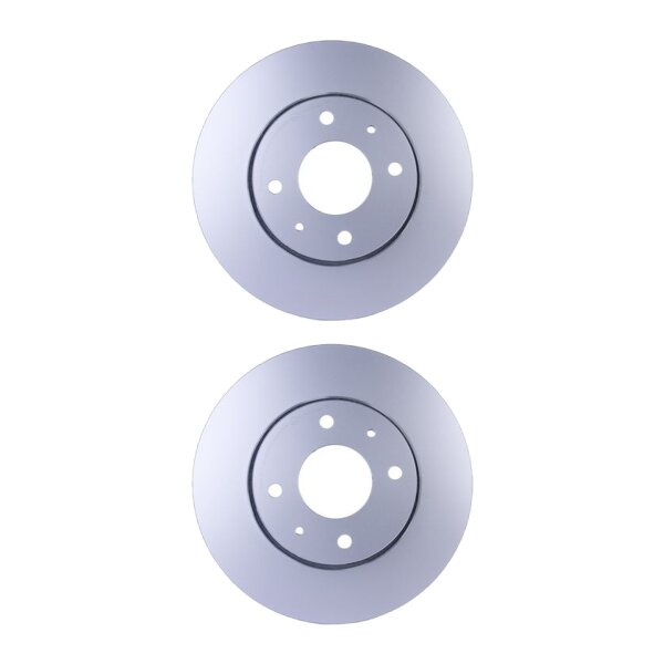 2 Brake Discs externally ventilated Ø 69.1 mm 24 mm HELLA for VOLVO S40