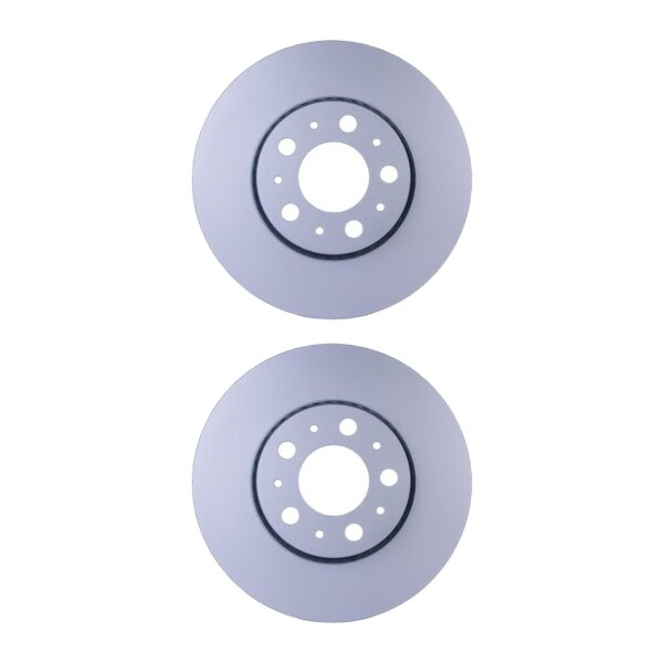 2 Brake Discs externally ventilated Ø 68 mm 26 mm HELLA suitable for VOLVO S60