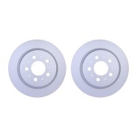 2 Brake Discs full Ø 68 mm 12 mm HELLA suitable...