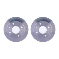 2 Brake Discs full Ø 67 mm 11 mm HELLA suitable...