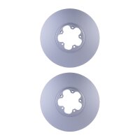 2 Brake Discs internally ventilated Ø 82 mm 24.3...