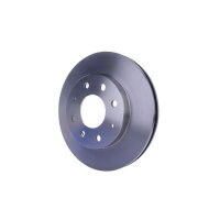 2 Brake Discs ventilated Ø 69 mm 24 mm HELLA for e.g. MITSUBISHI SPACE