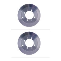 2 Brake Discs full Ø 90 mm 10 mm HELLA suitable...