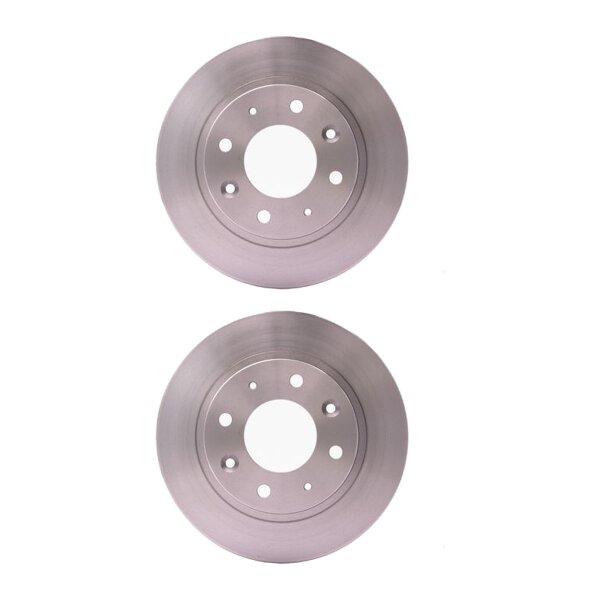 2 Bremsscheiben voll Ø 72,1 mm 10 mm HELLA passend für u.a. KIA CARENS