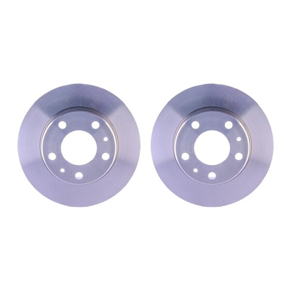 2 Brake Discs full Ø 73 mm 22 mm HELLA suitable for e.g. IVECO DAILY