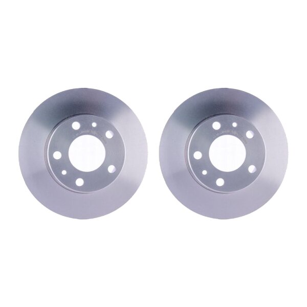 2 Brake Discs full Ø 73 mm 16 mm HELLA suitable for e.g. IVECO DAILY