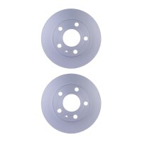 2 Brake Discs full Ø 68 mm 9.9 mm HELLA suitable...