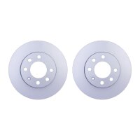 2 Brake Discs externally ventilated Ø 65 mm 15 mm...